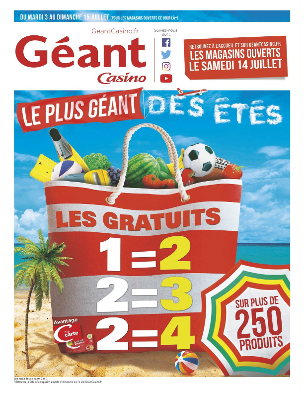 Geant Casino Catalogue Promotion